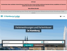 Tablet Screenshot of hamburg-lodge.de